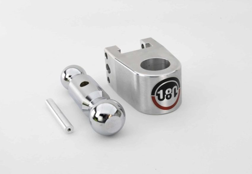 Weigh Safe CTBK01-XXL Hitch Conversion Kit for 180 Hitch (TB01/TB04/CTB-XXL) - Chrome