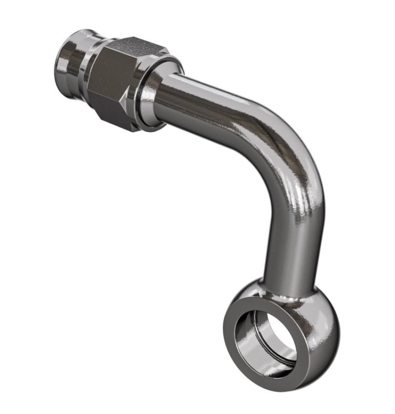 Goodridge P5099S-03C 90 Deg Side Banjo for 3/8 or M10 Bolt
