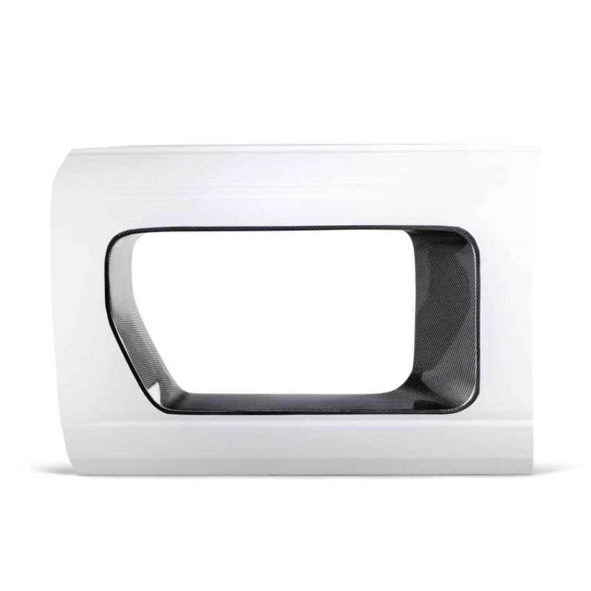 Anderson Composites AC-DD21FDBR4D-HA-F-PC 21-22 Ford Bronco 4DR Fiberglass Front Doors (Pair) w/ CF Inserts - Off Road