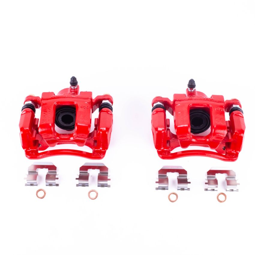 PowerStop S6456 Red Powder Coated Calipers