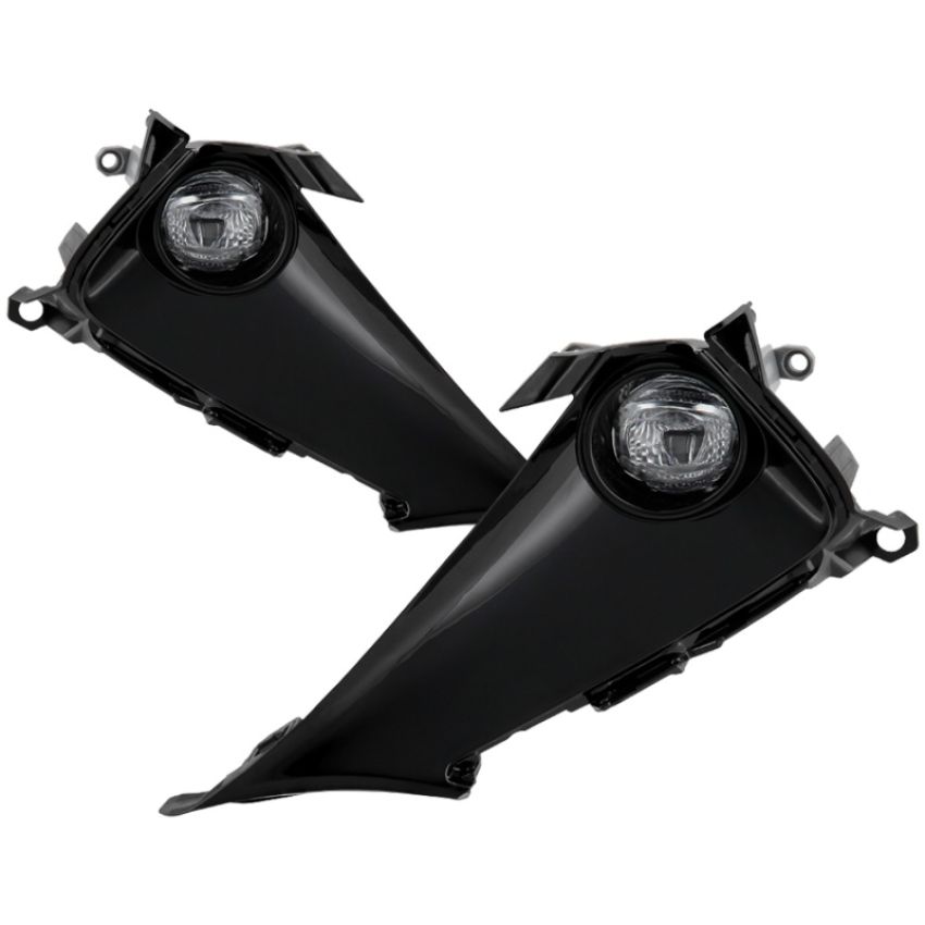 SPYDER 5087119 OEM Style LED Fog Lights w/OEM Fit Switch - Clear