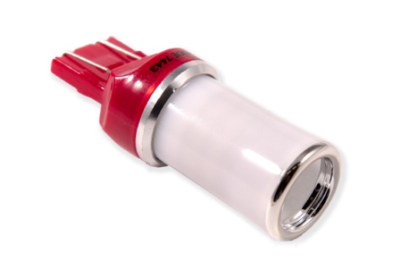 Diode Dynamics DD0112S 7443 LED Bulb HP48 LED - Red (Single)