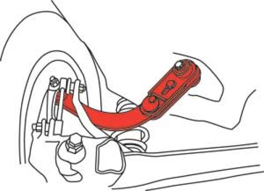 SPECIALTY PRODUCTS COMPANY 67455 CHRYSLER REAR CAMBER ARM