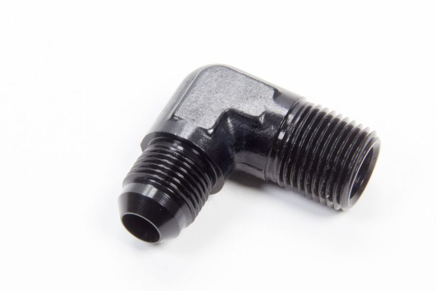 AEROQUIP AERFCM5038 90 Deg Alum #8 Flare 1/2 in Black