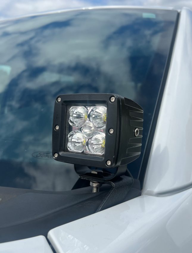 Fishbone Offroad FB21353 Raptor Hood Light Pod Bracket FB21353