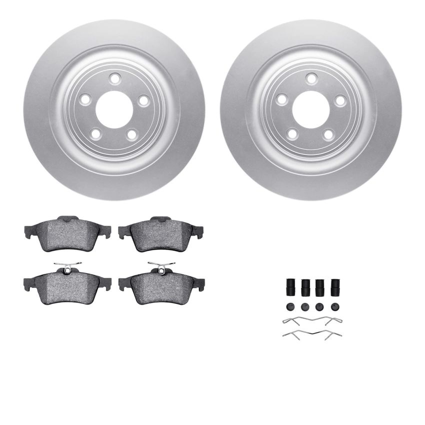 Dynamic Friction 4512-20042 Rotor Kit