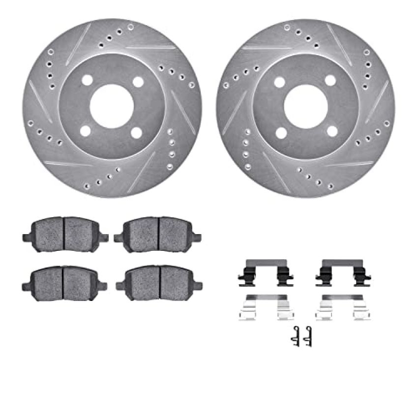 Dynamic Friction 7512-53002 Rotor Kit