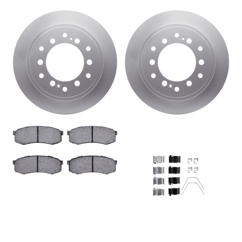 Dynamic Friction 4412-76017 Rotor Kit