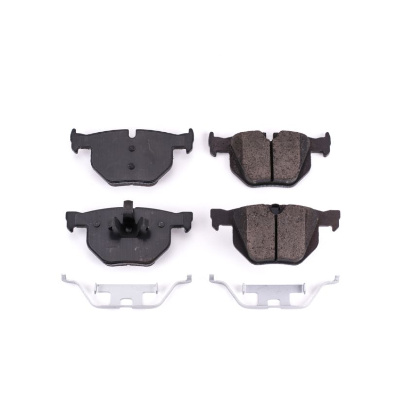 PowerStop 17-1170 PowerStop - Z17 Low-Dust Ceramic Brake Pads with Hardware
