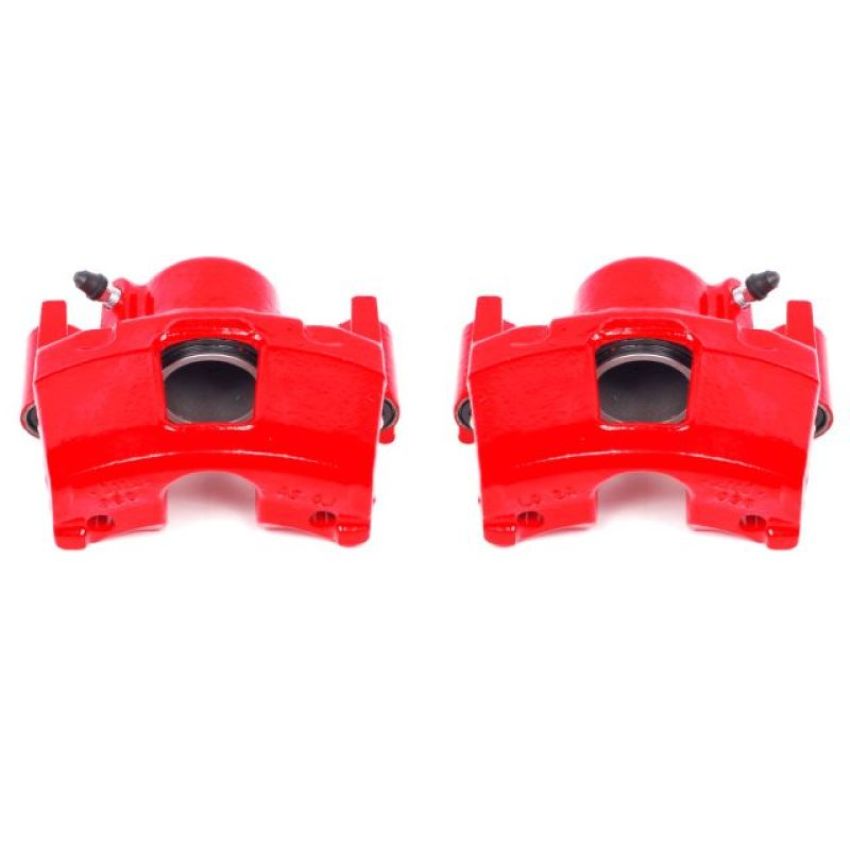 PowerStop S4356 Red Powder Coated Calipers