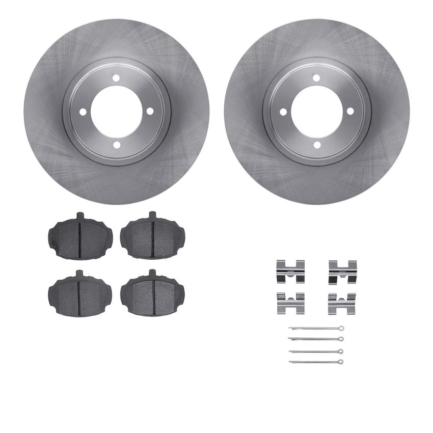 Dynamic Friction 6512-64001 Rotor Kit