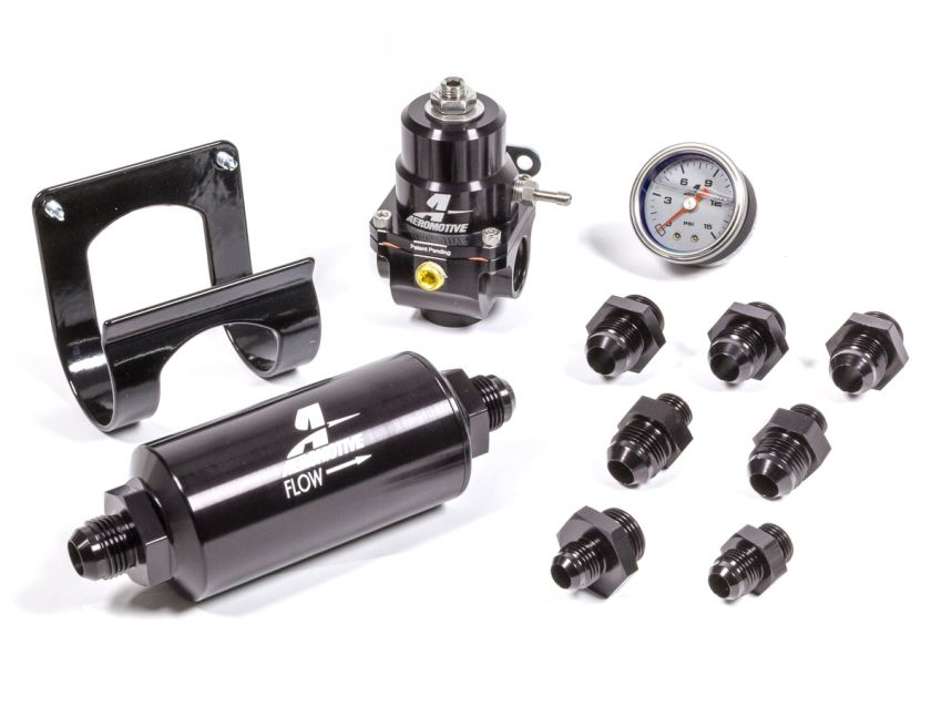 AEROMOTIVE AFS17256 Stealth Bypass Carb Fuel System Kit