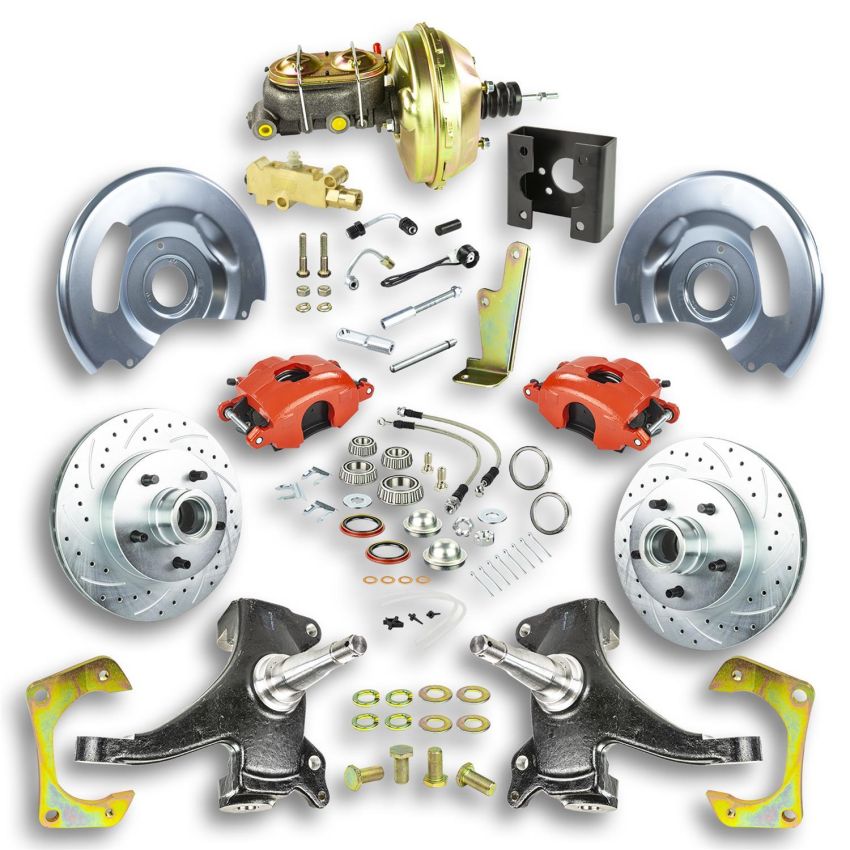 RIGHT STUFF DETAILING RSDTDC6325DZ 63-66 Chevy C10 Disc Brake Conversion