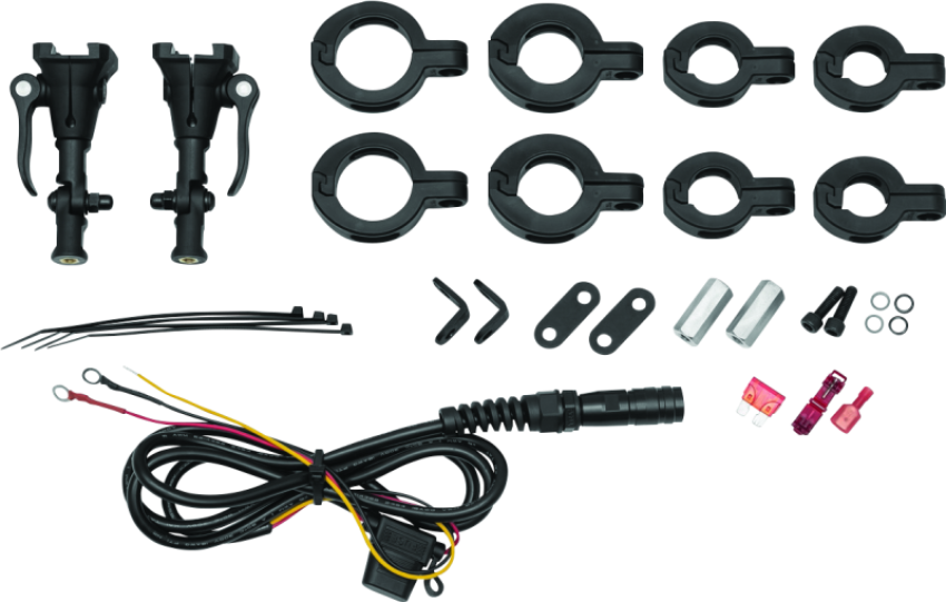 Kuryakyn 2722 Mount Kit For Wanderbar For 7/8in-1-1/2in Bars
