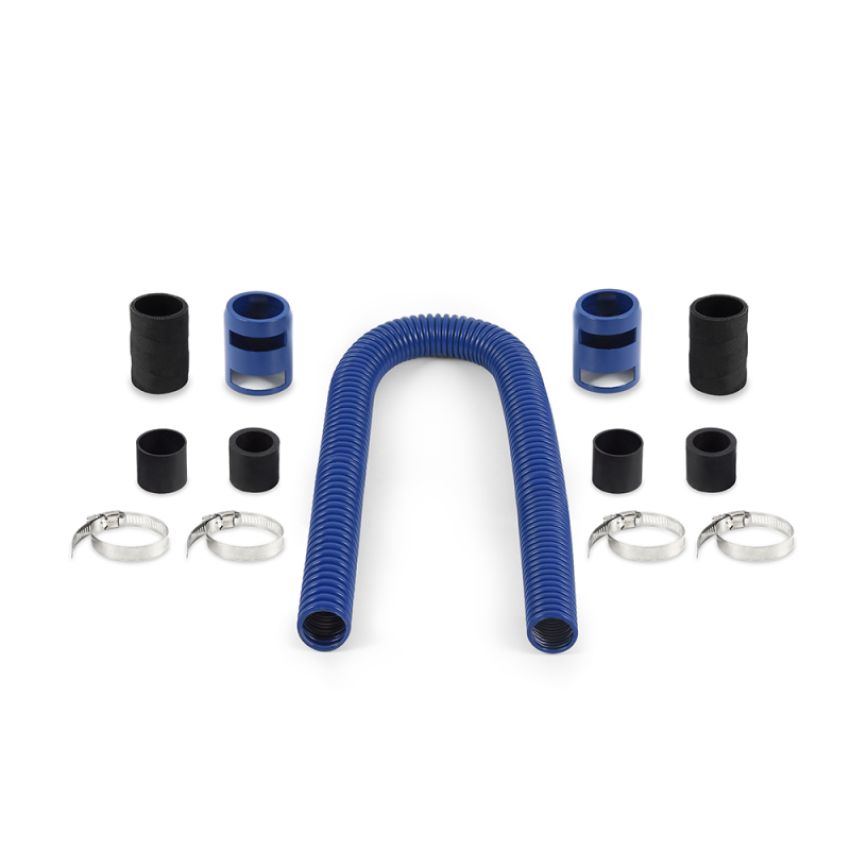 Mishimoto MMAH-U36BL Universal Flexible Radiator Hose Kit Blue