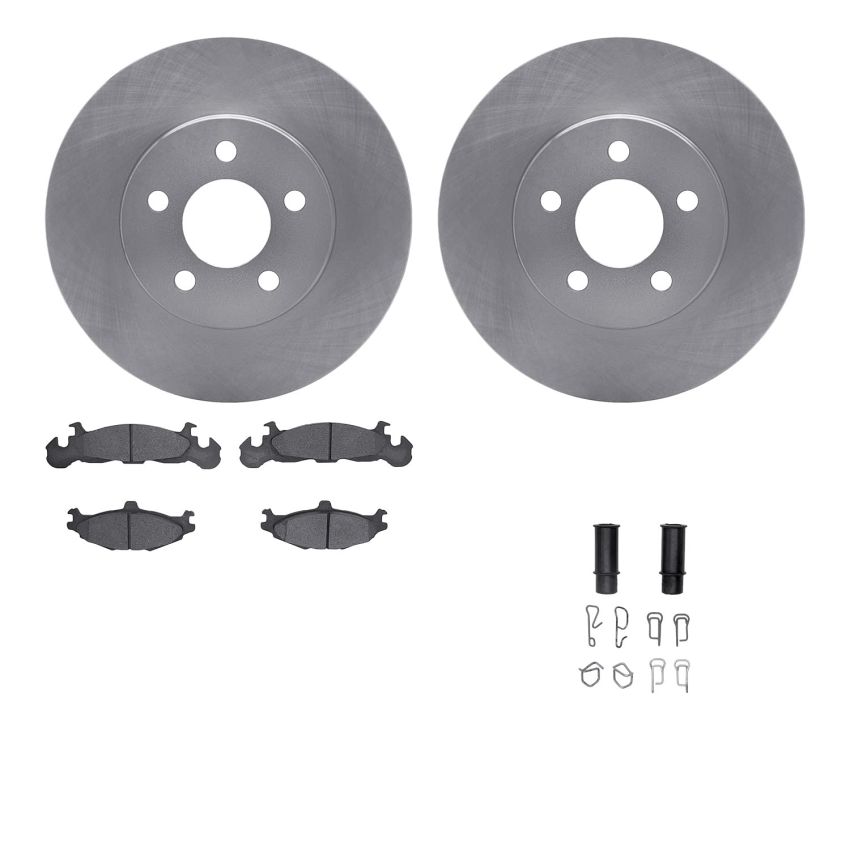 Dynamic Friction 6512-40140 Rotor Kit