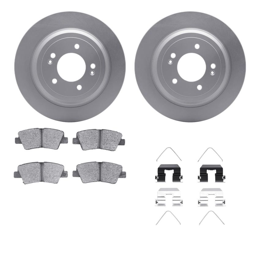 Dynamic Friction 4512-21084 Rotor Kit