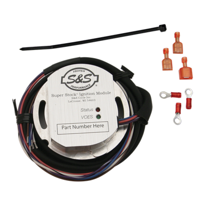 S&S Cycle 55-1343 66-84 BT Super Stock Ignition Module For Shovel Head 103in