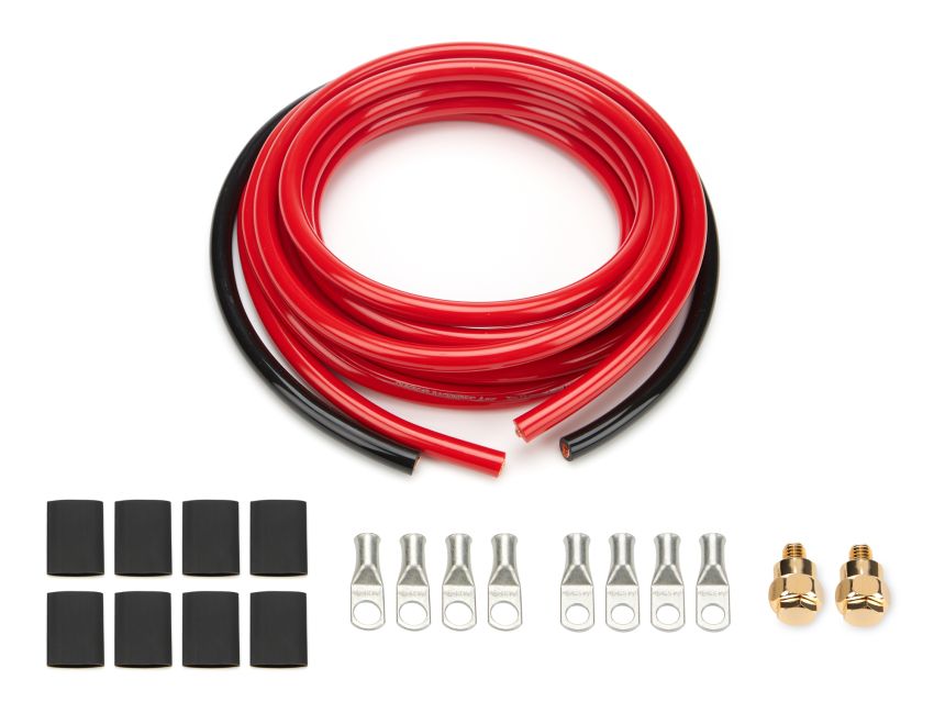 QUICKCAR RACING PRODUCTS QRP57-008 Battery Cable Kit 4 Gaug e Side Mt