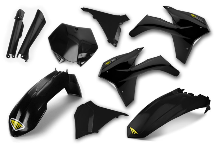 Cycra 1CYC-9309-12 11-12 KTM 125-450 SX/XC/SX-F/XC-F Powerflow Body Kit - Black