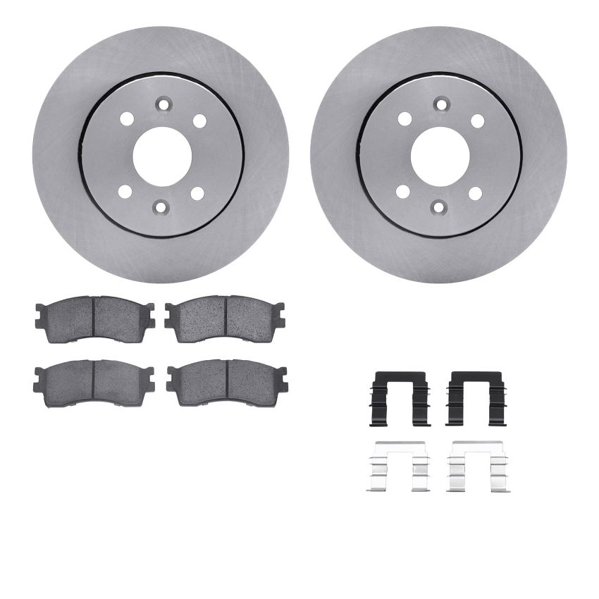Dynamic Friction 6512-21053 Rotor Kit