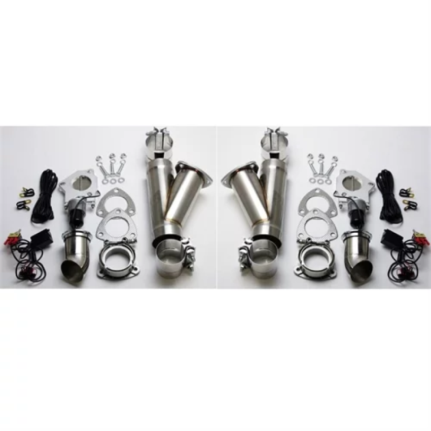 Granatelli Motor Sports 302530K Electronic Exhaust Cutout Systems - Stainless Steel - Slip Fit
