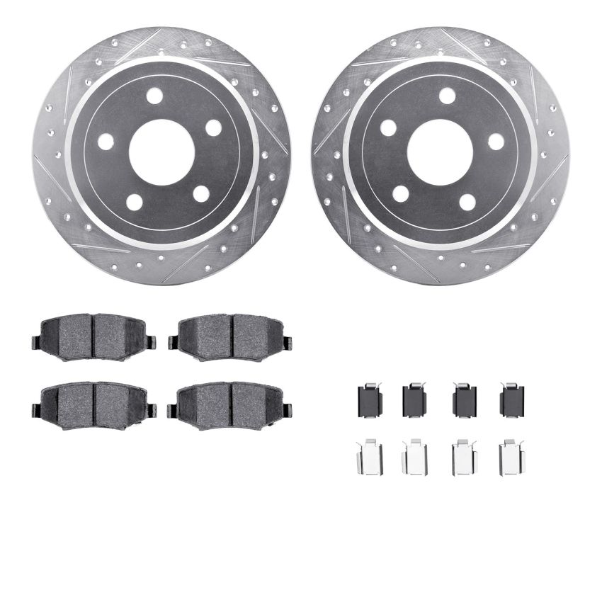 Dynamic Friction 7412-42037 Rotor Kit