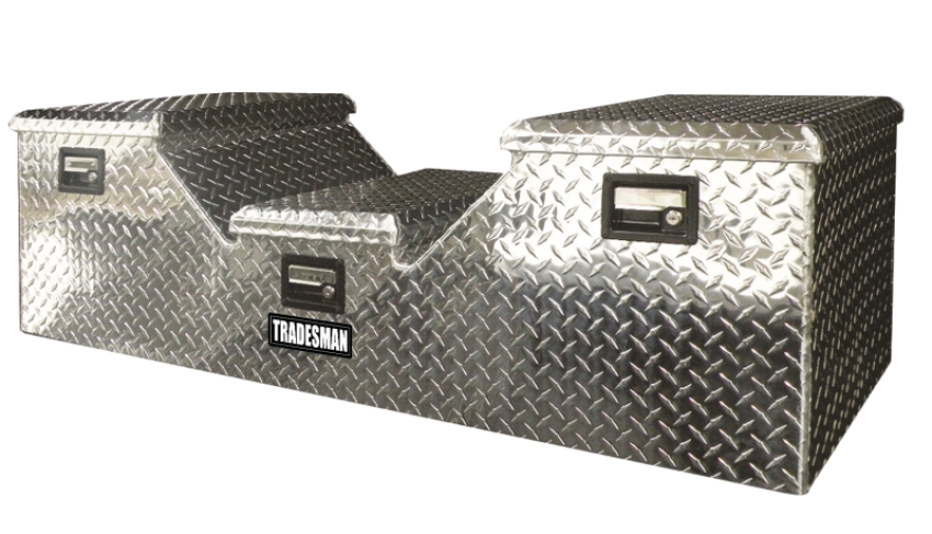 Tradesman 6132 Aluminum Flush Mount 5th Wheel Truck Box - Brite