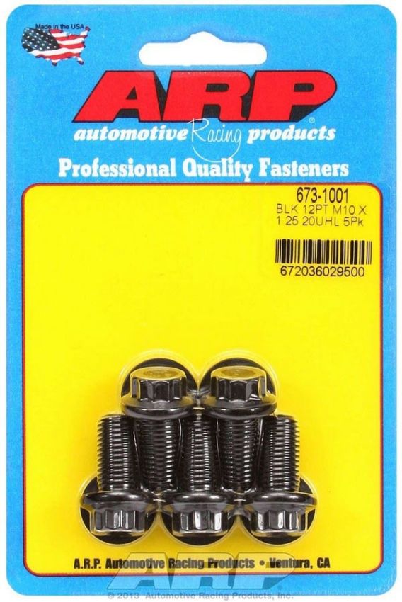 ARP ARP673-1001 Bolt Kit 12pt 5pk 10mm x 1.25 x 20mm