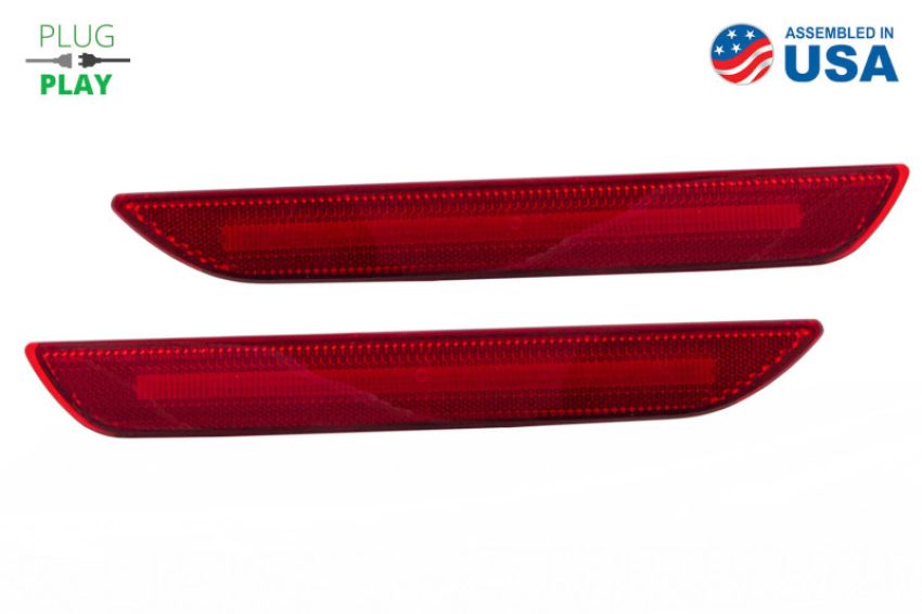 Diode Dynamics DD5003 15-21 Ford Mustang LED Sidemarkers - Red (set)