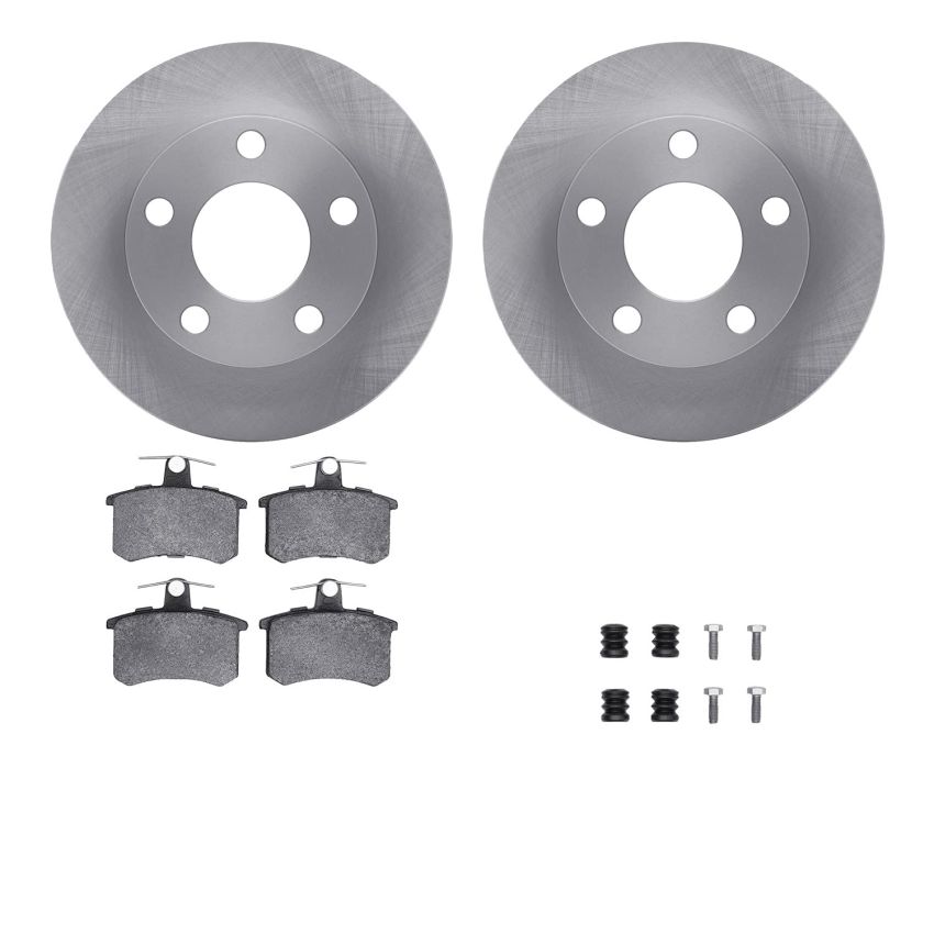 Dynamic Friction 6512-74179 Rotor Kit