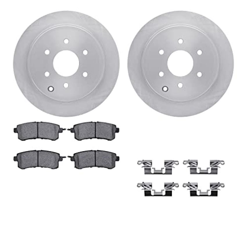 Dynamic Friction 6512-68080 Rotor Kit
