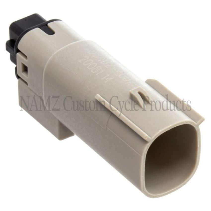 NAMZ NM-33482-4002 07-23 V-Twin Molex MX-150 4-Position Male Connector - Gray (HD 72415-07GY)