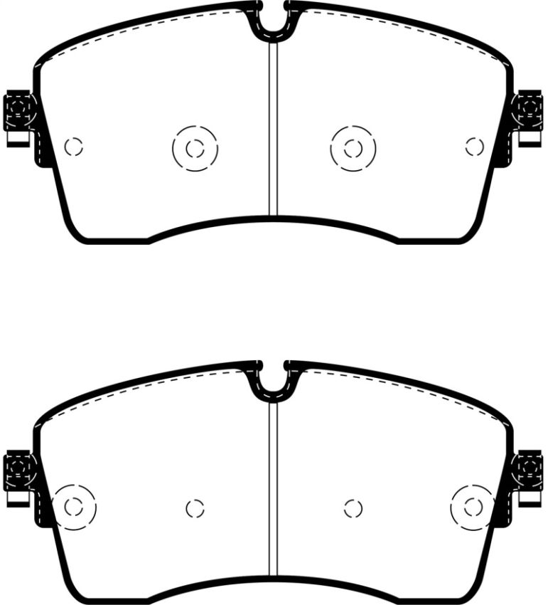 EBC Brakes DP62385 6000 Series Greenstuff Truck/SUV Brakes Disc Pads