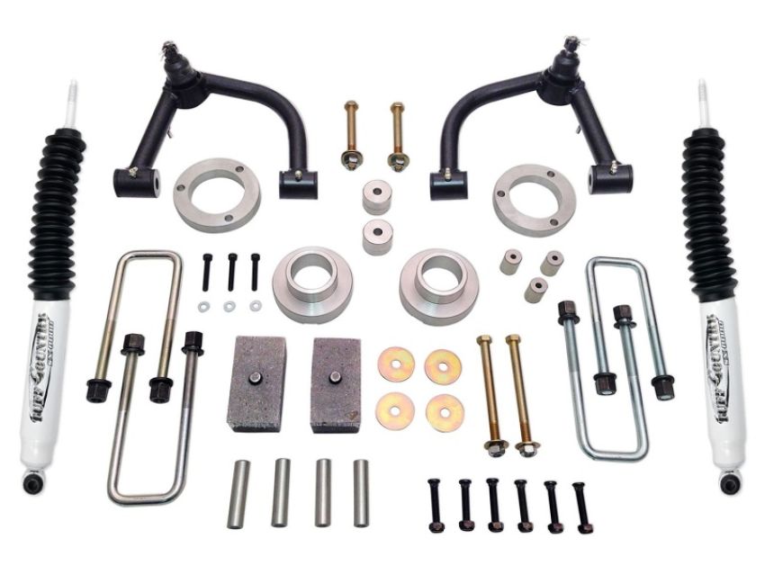 Tuff Country 54905KH 05-23 Toyota Tacoma 4x4 & PreRunner 4in Lift Kit (Excludes TRD Pro) SX6000 Shocks