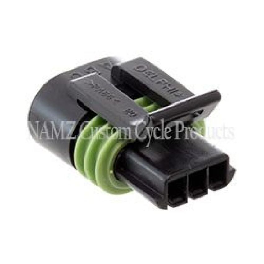 NAMZ ND-12162182-B 95-05 V-Twin OEM (TPS) Throttle Position Sensor Connector w/Terminals (HD 72280-95)
