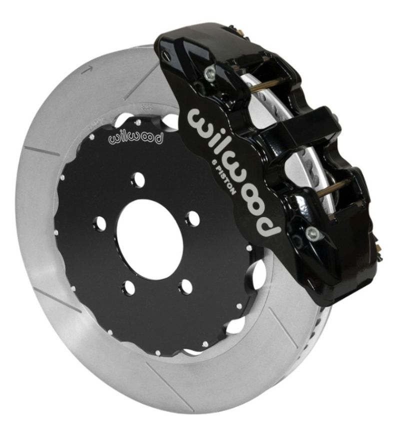 Wilwood 140-14682 AERO6 Front Big Brake Kit 14.00in Black 03-11 Crown Victoria