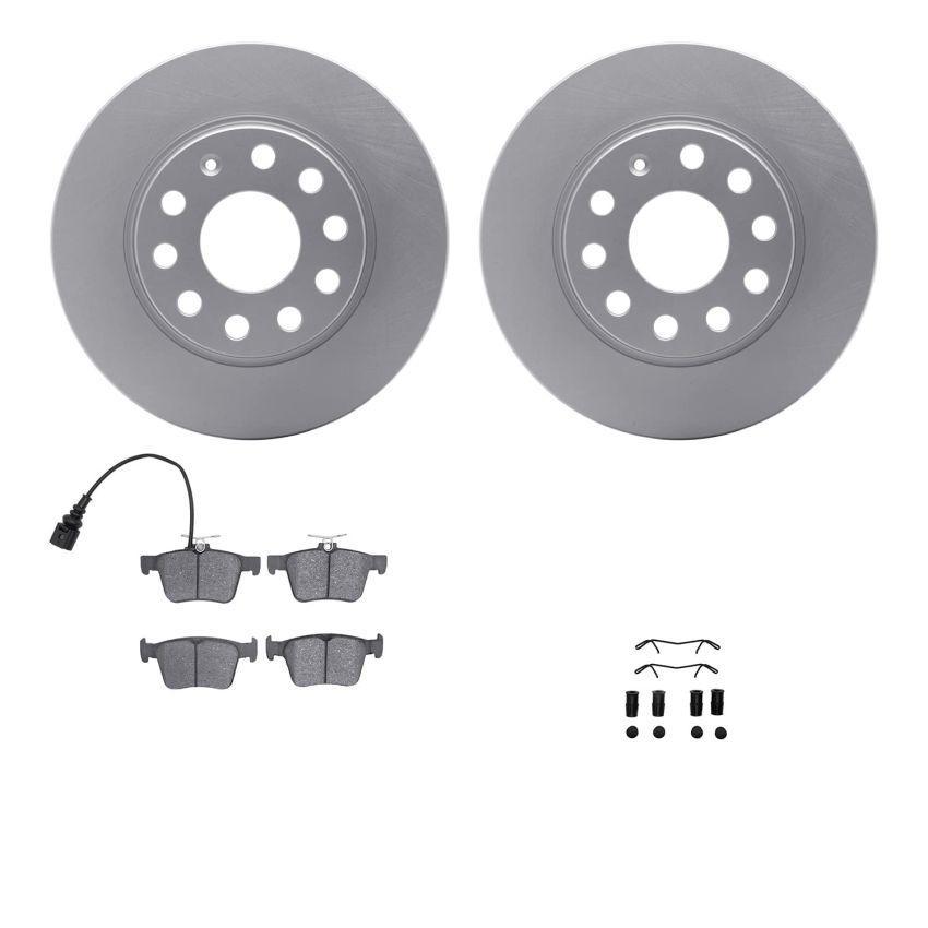 Dynamic Friction 4512-74132 Rotor Kit