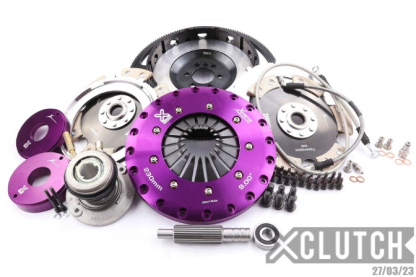 XCLUTCH XKGM23639-2E 10-15 Chevrolet Camaro 6.2L 9in Twin Solid Ceramic Clutch Kit