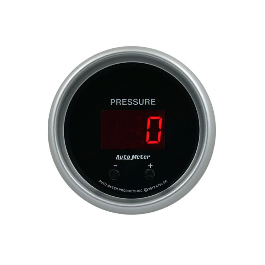 AutoMeter 6752-SC GAUGE, PRESSURE, 2 1/16