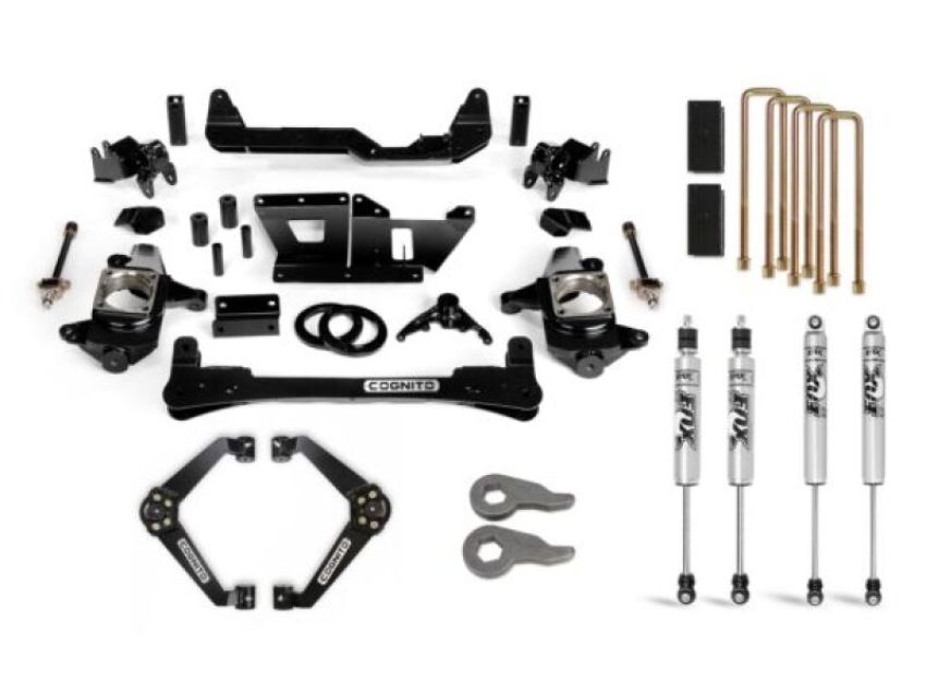 Cognito 110-P0970 01-13 Chevy/GMC Silverado/Sierra 2500/3500 HD 2WD/4WD 6in Std Lift Kit w/ Fox PS 2.0 IFP