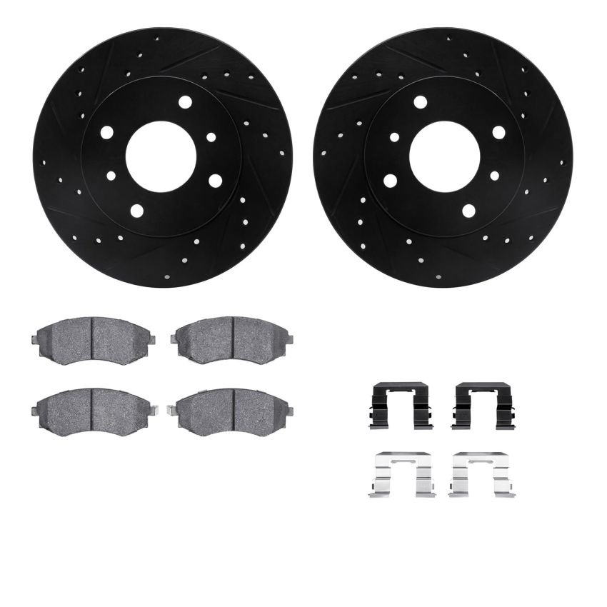 Dynamic Friction 8512-67029 Rotor Kit