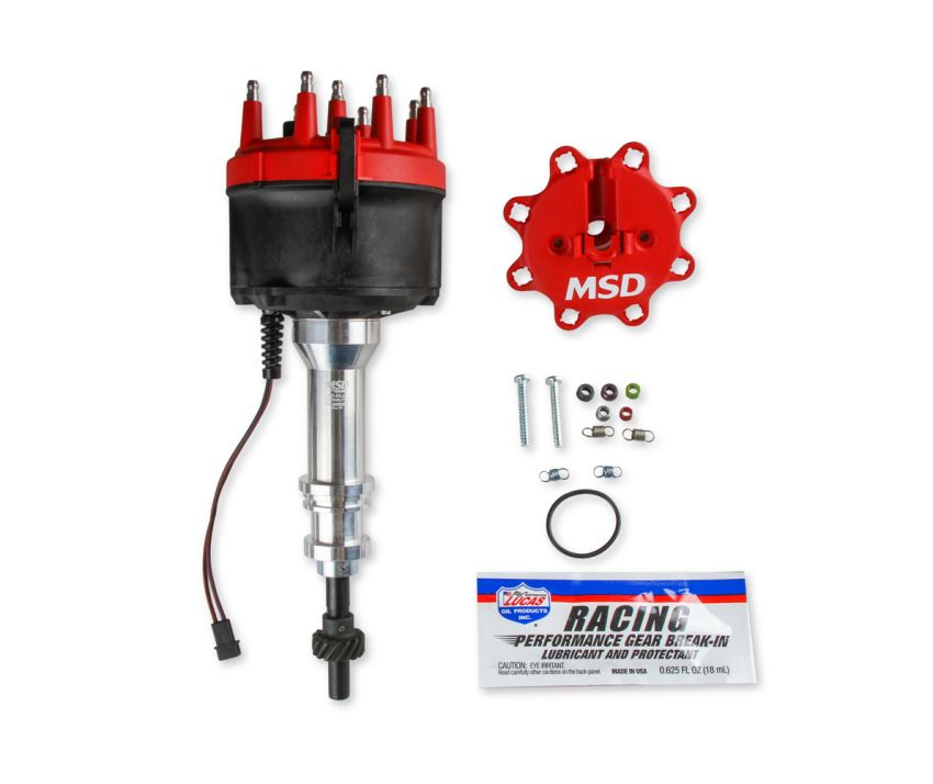 MSD IGNITION MSD858051 SBF 351W Distributor w/ Edelbrock  Victor Jr