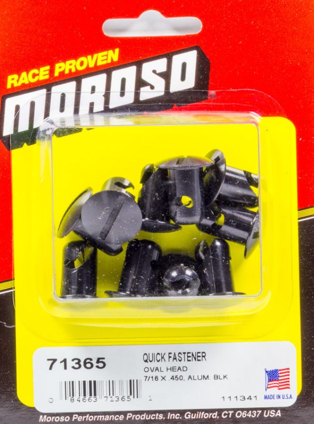 MOROSO MOR71365 Oval Head Quick Fastener 7/16 x .450
