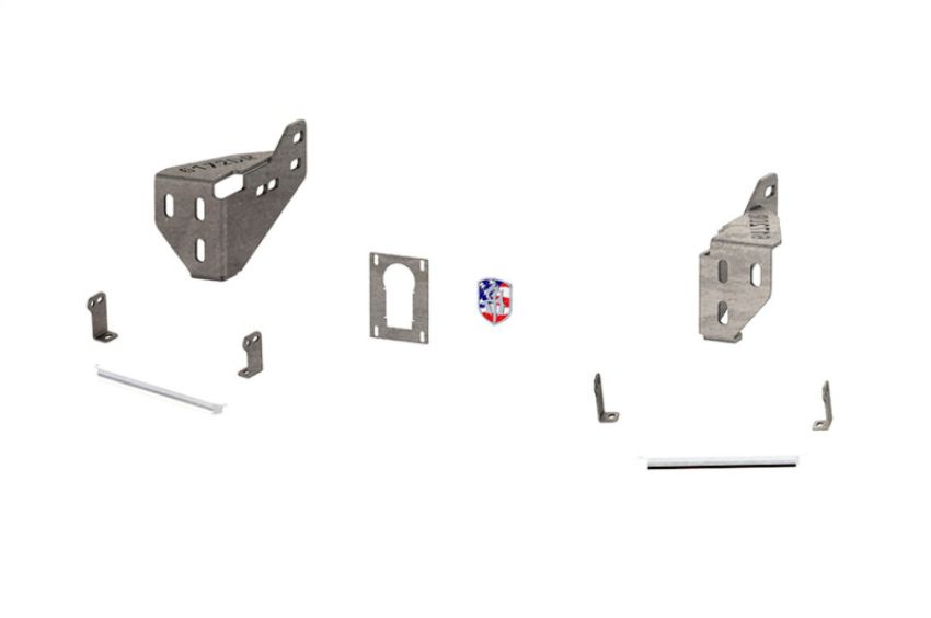 Road Armor 3152DRBH 15-19 Chevy 2500 iDentity Rear Bumper Components - Accent Lights - Raw