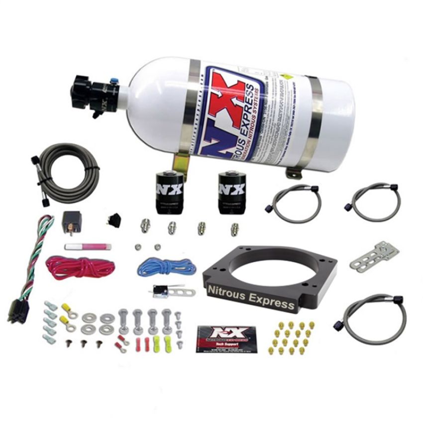 Nitrous Express 20917-10 112mm Adapter Plate System /10Lb Bottle