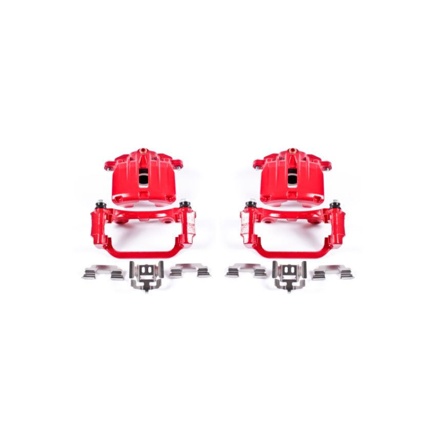 PowerStop S4726 Red Powder Coated Calipers