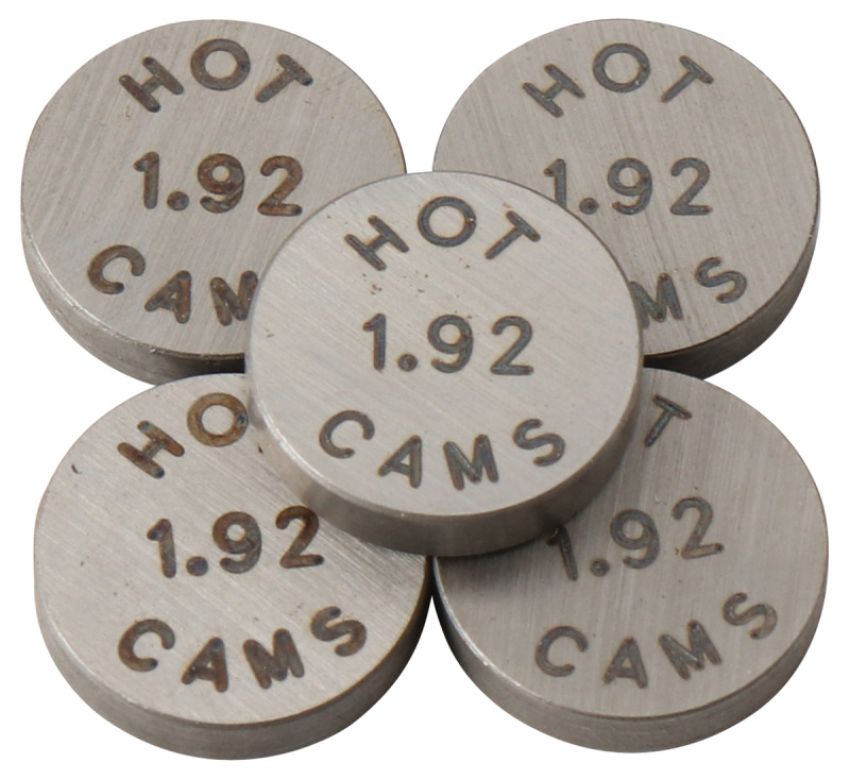 Hot Cams 5PK890192 Shim Kits 1.920mm Thickness - 5 Pack