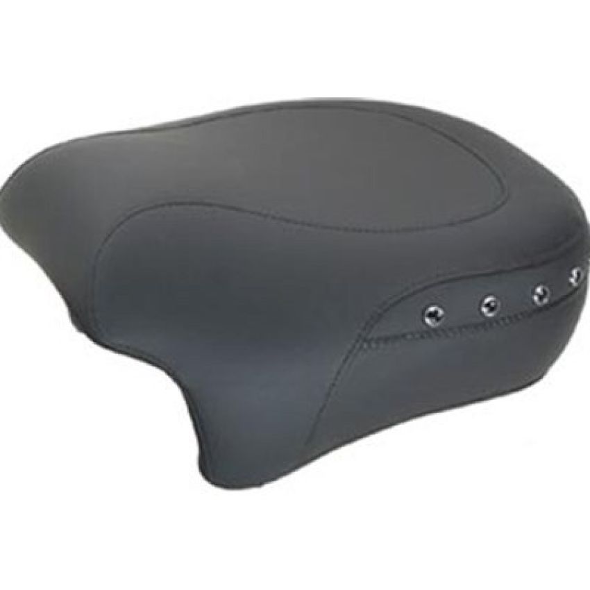Mustang Motorcycle 75579 Mustang 08-21 Harley Electra Glide,Rd Glid, Rd King, Str Glide Tour Passenger Seat w/Studs - Black