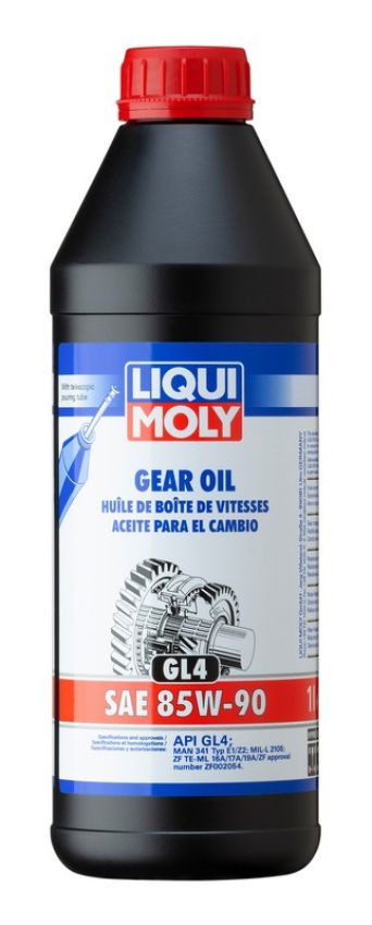 LIQUI MOLY 20016 Gear Oil (GL4) SAE 85W-90